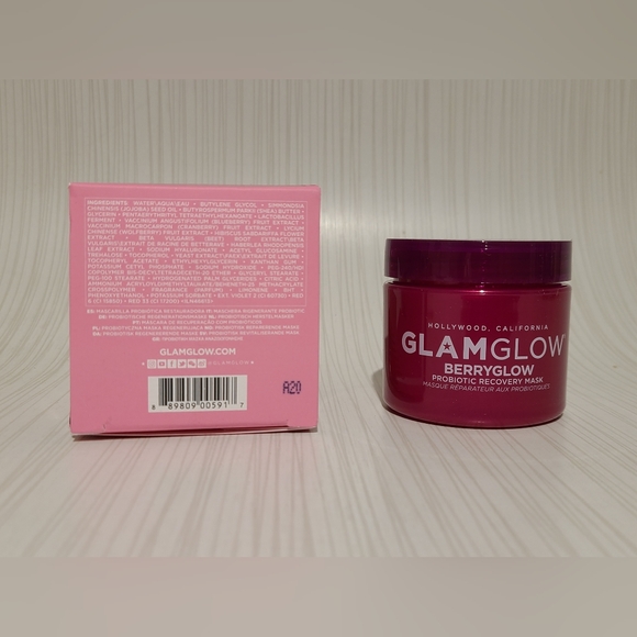 Glamglow Berryglow Probiotic Recovery Mask New - Picture 2 of 2